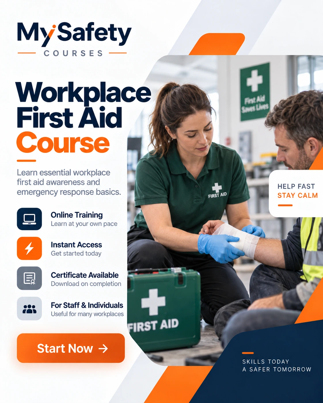 Workplace First Aid online course